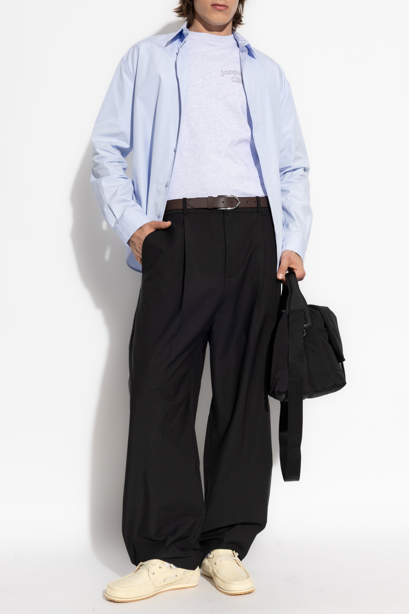 jacquemus トップス　タグあり Jacquemus Artichaut paisley-print frayed-edge Shirt | Green